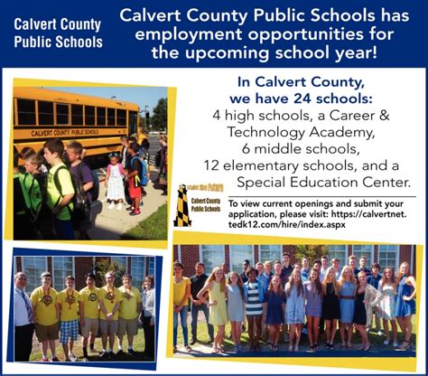 Calvert County Public Schools Volunteer Application